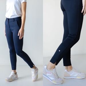 Abendroth Navy Perfectly Imperfect Ruth Trouser, Size 12